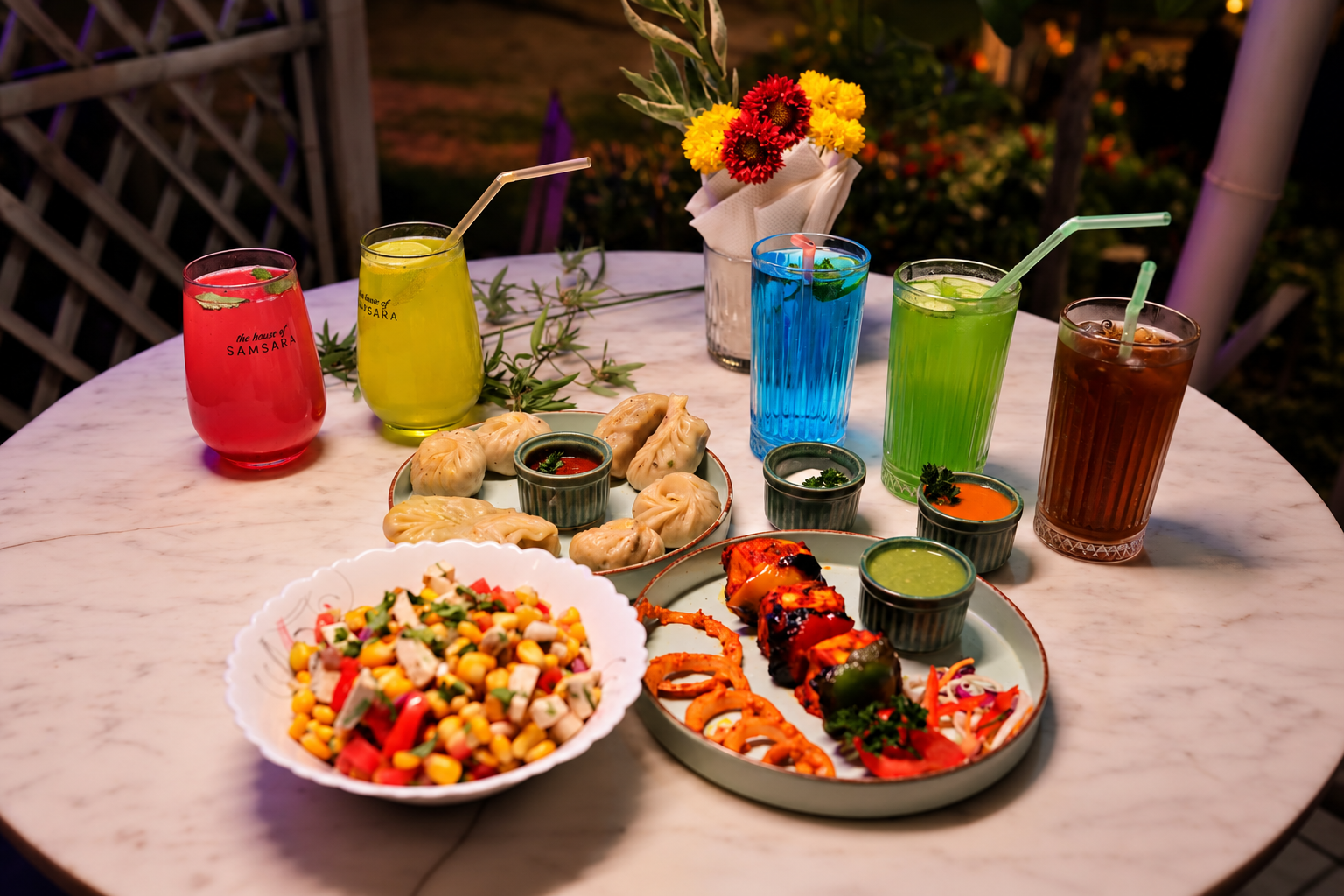 Dinner at The GreenHouse Cafe